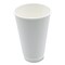 Boardwalk Paper Hot Cups, Double-Walled, 16 oz, White, 500PK BWKDW16HCUP - alternate 1